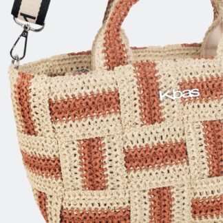 BOLSO RAFIA PEQUEÑO CAMELL