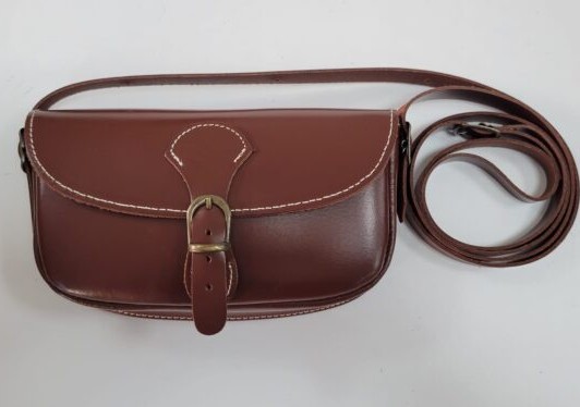 Bandolera de Piel cuero con Hebilla