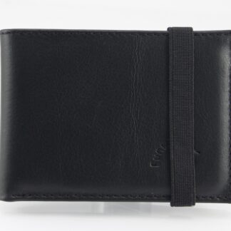 CARTERA BILLETERA DE PIEL - 6 TARJETAS Y PLACA POLICÍA NACIONAL