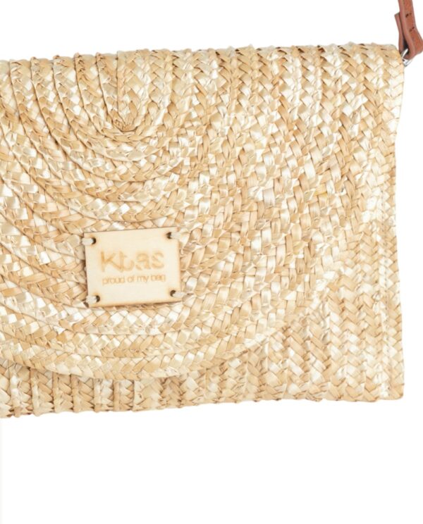 BOLSO BANDOLERA FIBRA NATURAL - Imagen 2