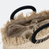 BOLSO MANO FIBRA NATURAL, CIERRE SA kbas - Imagen 4