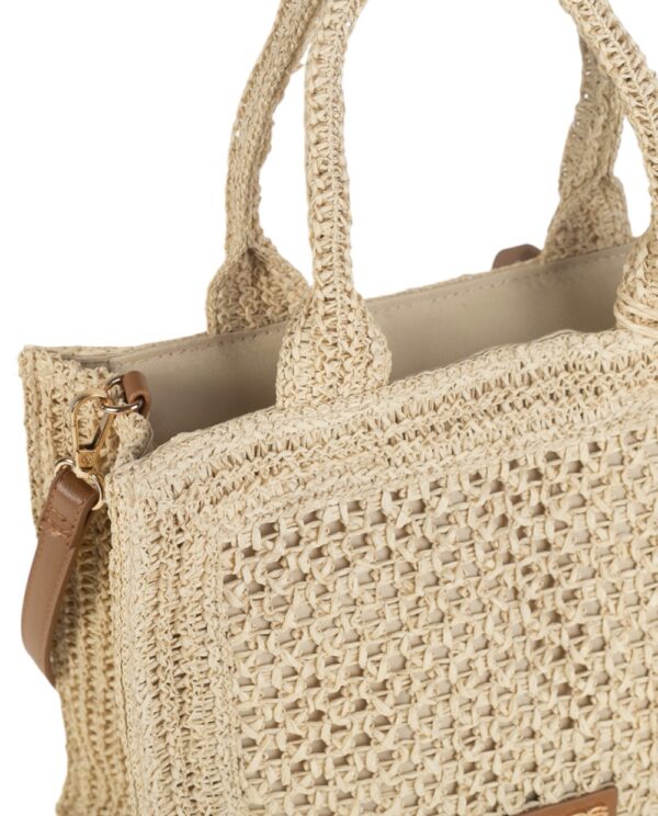 BOLSO CON FIBRA NATURAL - Imagen 3