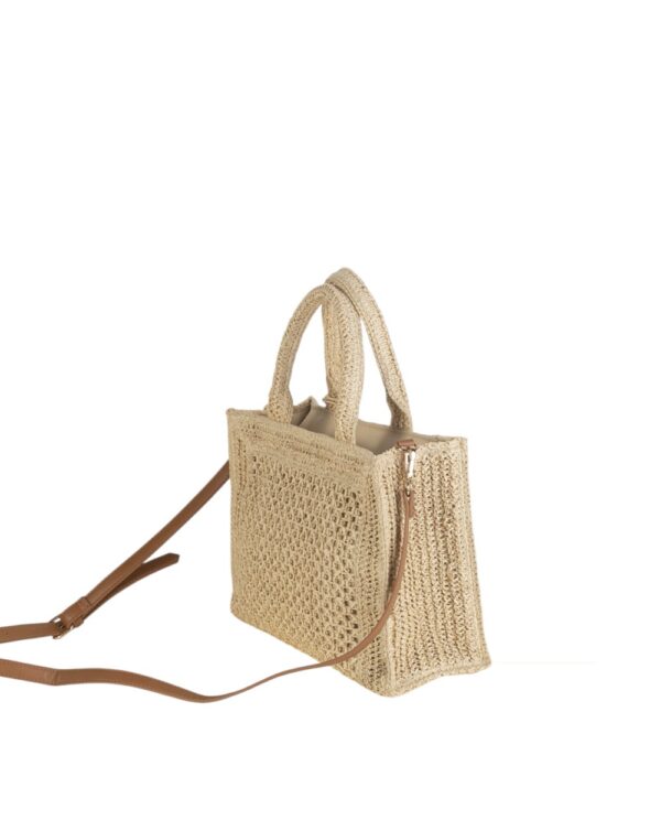 BOLSO CON FIBRA NATURAL - Imagen 2