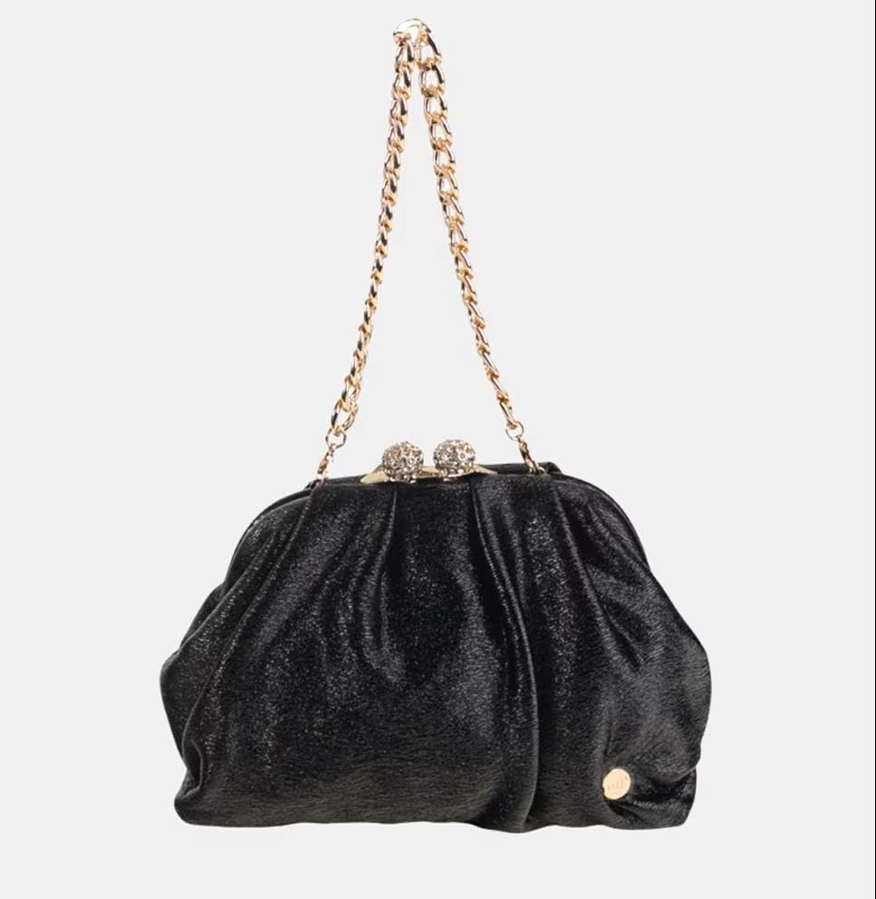 Bolso mano Clutch negro