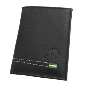 Funrey Cartera de Piel Billetera y Monedero España - 6 Tarjetas - Negro Andalousia