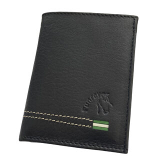Funrey Cartera de Piel Billetera y Monedero España - 6 Tarjetas - Negro Band. Andalucía