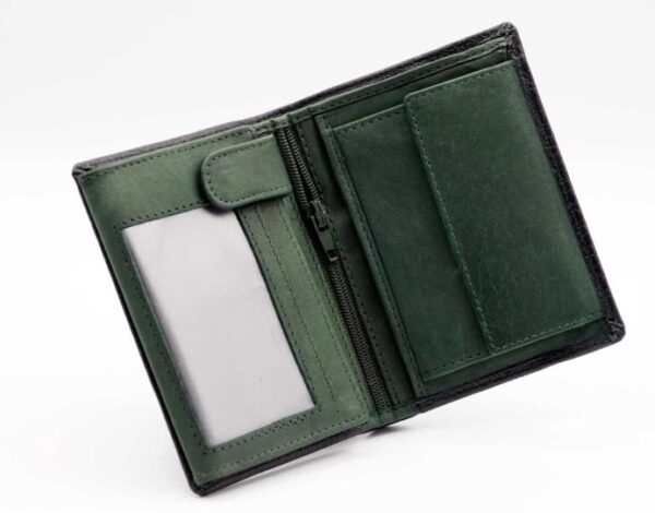 CARTERA JAGUAR CON CORREILLA INTERIOR Y TARJETERO PIEL - Imagen 6