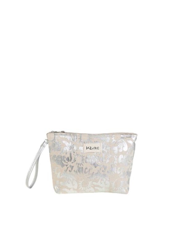 NECESER LONA, CON CREMALLERA, COLOR PLATA