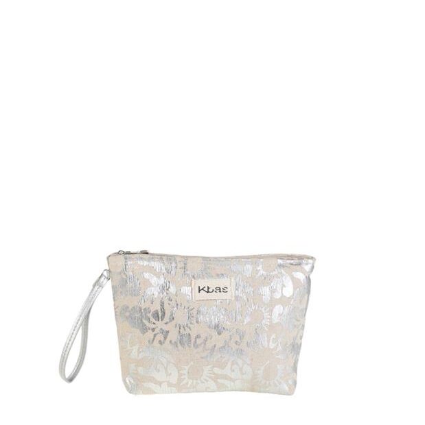 NECESER LONA, CON CREMALLERA, COLOR PLATA