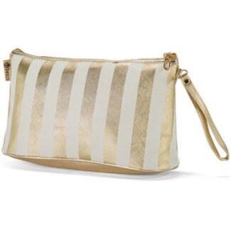 NECESER SEÑORA CON ASA DE MANO DE RAYAS