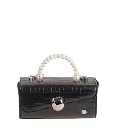 Bolso de mano cocktail perla - Imagen 5
