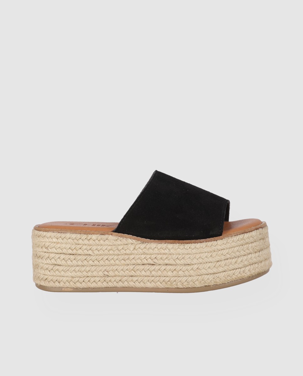 Sandalias Serraje de Mujer Chika10 Leather Plataforma - Imagen 5