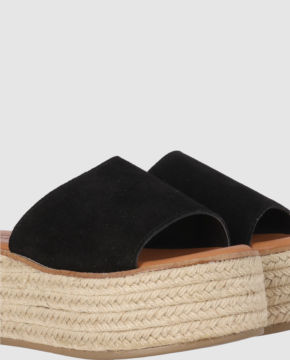 Sandalias Serraje de Mujer Chika10 Leather Plataforma - Imagen 6