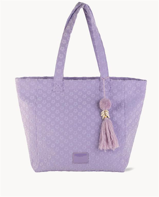 Bolso Playa Toalla,Con cremallera,Color Lila