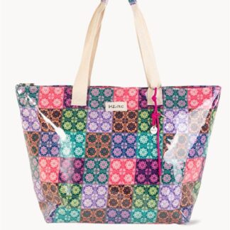 Bolso playa Etnico lona plastificado