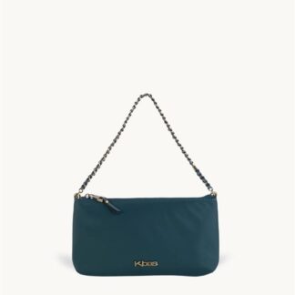 CARTERA DE NYLON COLOR TEAL