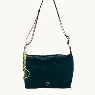 BANDOLERA DE NYLON COLOR TEAL