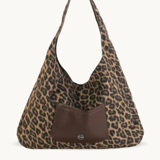 HOBO REVERSIBLE ANIMAL PRINT Y PIEL SINTÉTICA